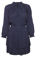 Long Sleeve Pleated Dress