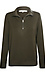 Super Soft Half Zip Rib Collar Sweatshirt Thumb 1