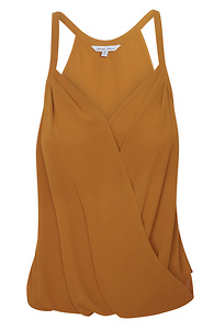 Surplice Halter Style Blouse Slide 1