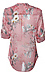 KUT from the Kloth Button Front Long Sleeve Sheer Blouse Thumb 2