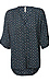 V-Neck Printed Blouse Thumb 1