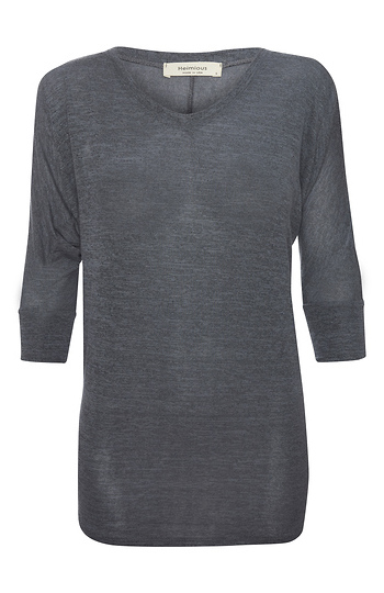 V-Neck Dolman Sleeve Top Slide 1