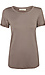 Cuffed Short Sleeve Modal Top Thumb 1