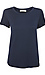 Cuffed Short Sleeve Modal Top Thumb 1