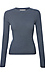 Ribbed Round Neck Sweater Top Thumb 1