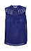 Sleeveless Split Neck Blouse Thumb 1