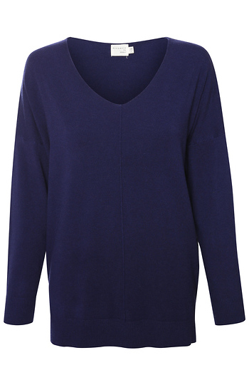 V-Neck Knit Top Slide 1