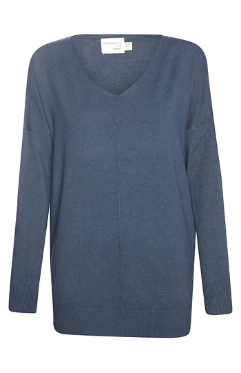 V-Neck Knit Top Slide 1