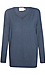 V-Neck Knit Top Thumb 1