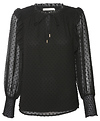 Clip Dot Ruffle Top