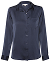 Satin Button Down Shirt
