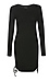 Ruched Side Long Sleeve Dress Thumb 1