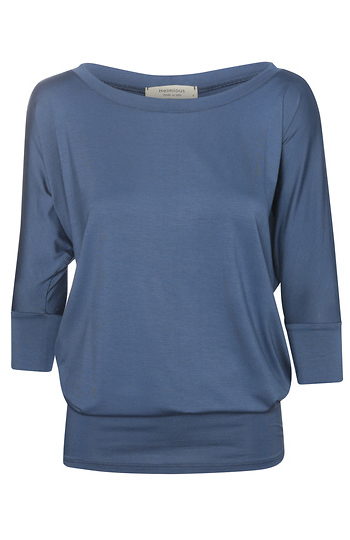 Nina Dolman Round Neck Modal Jersey Top Slide 1