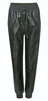 Faux Leather Jogger Pant