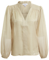 Long Sleeve Blouse with Ruffle Detail