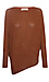 Long Sleeve Brushed Asymmetrical Hem Top Thumb 1