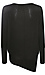 Long Sleeve Brushed Asymmetrical Hem Top Thumb 2