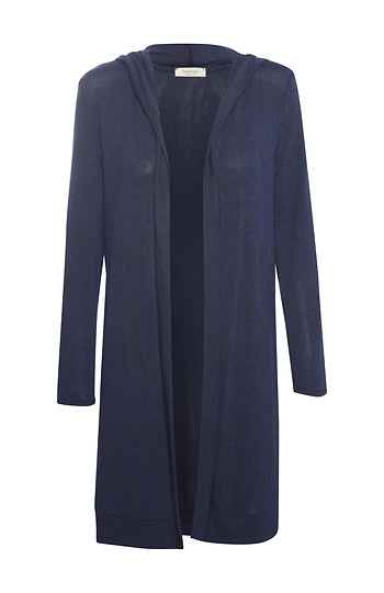 Hooded Hacci Cardigan Slide 1