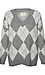 Argyle Knit Sweater Thumb 1