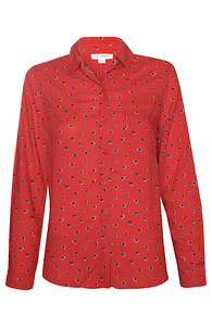Beach Lunch Lounge Printed Button Down Slide 1