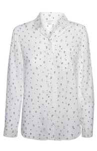 Beach Lunch Lounge Printed Button Down Slide 1