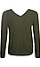 Ribbed V-Front Brushed Top Thumb 2