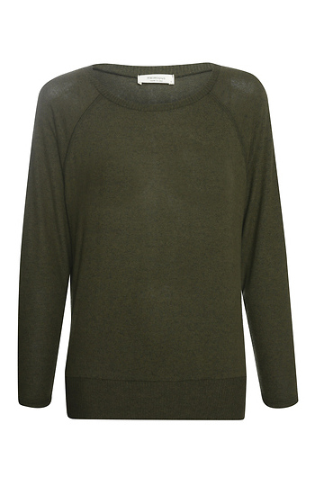 Round Neck Raglan Top Slide 1