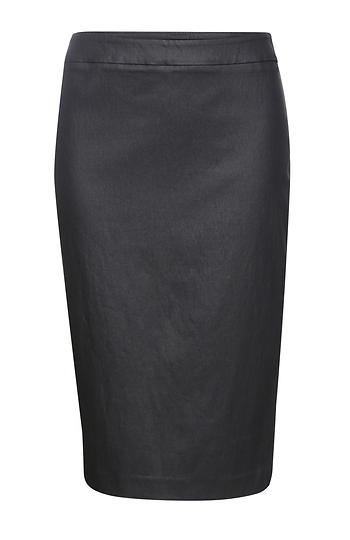 Tyler Madison Waxed Back Vent Skirt Slide 1
