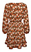 Floral Print Smocked Waist Long Sleeve Dress Thumb 2