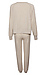 Contrast Knit Combo Set Thumb 2
