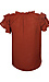 Ruffled Neckline Top Thumb 2