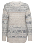 Novelty Multi-Colored Printed Sweater