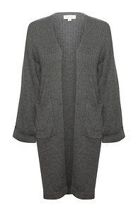 Ribbed Cardigan Slide 1