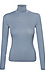 Fitted Turtleneck Long Sleeve Top Thumb 1