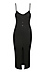 Sleeveless Ribbed Midi Dress Thumb 1