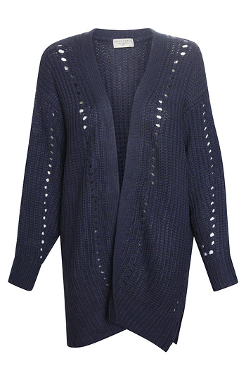 Open Front Pocket Cardigan Slide 1