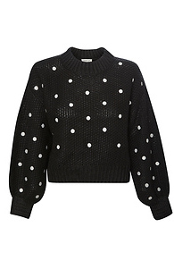 Polka Dot Sweater Slide 1
