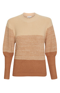 Ombre Balloon Sleeve Sweater Slide 1