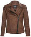 Liverpool Faux Suede Moto Blazer