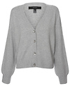 V-Neck Button Cardigan