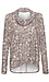 Paisley Print Cowl Neck Knit Top Thumb 1