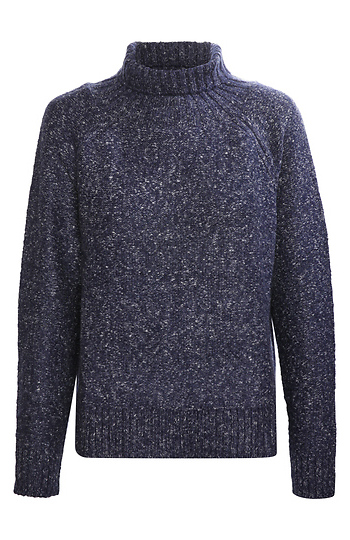 Zoe Turtleneck Speckled Sweater Slide 1