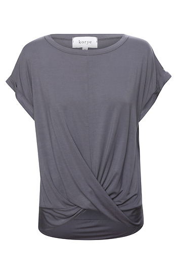 Front Twist Short Sleeve Slide 1