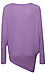 Long Sleeve Brushed Asymmetrical Hem Top Thumb 2