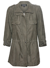 Peach Skin Long Utility Jacket