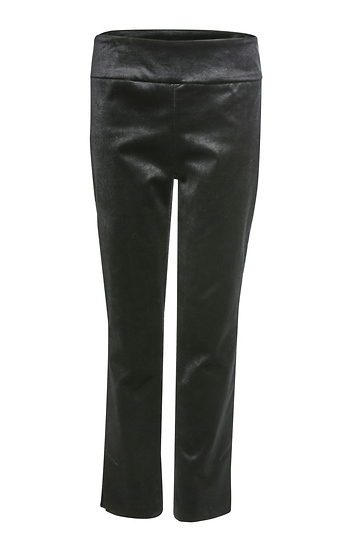 Velvet Straight Leg Pants Slide 1