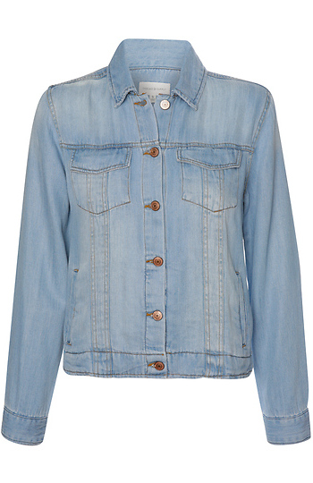 Thread & Supply Lightweight Denim Jacket Slide 1