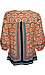 Split Neck Printed Top Thumb 2