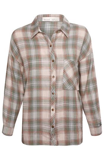 Plaid Button Down Slide 1