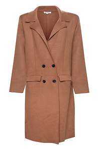 Full Length Knit Coat Slide 1